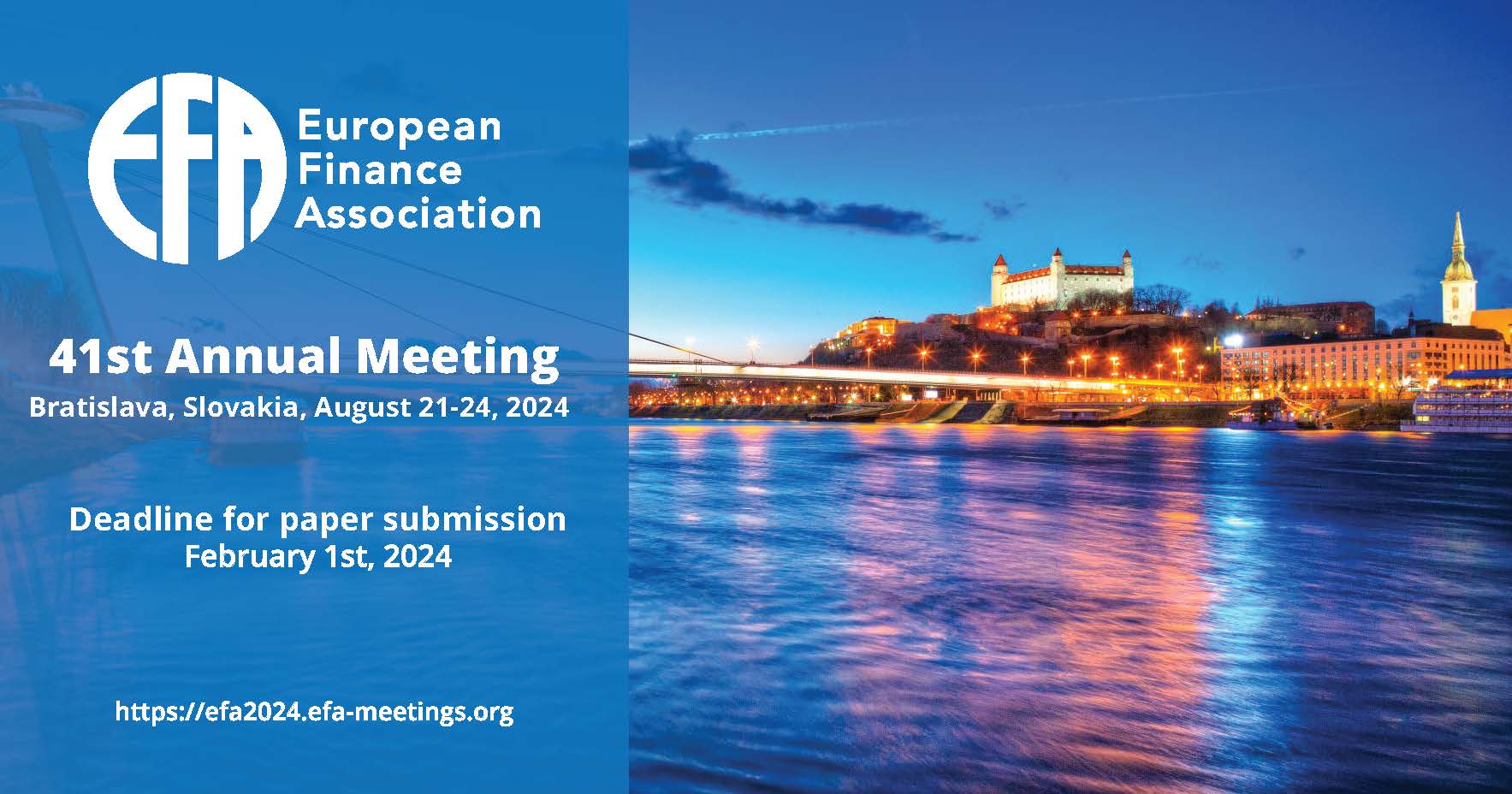 2023 Annual Meeting European Finance Association